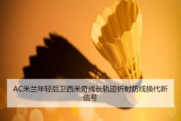AC米兰年轻后卫西米奇成长轨迹折射防线换代新信号